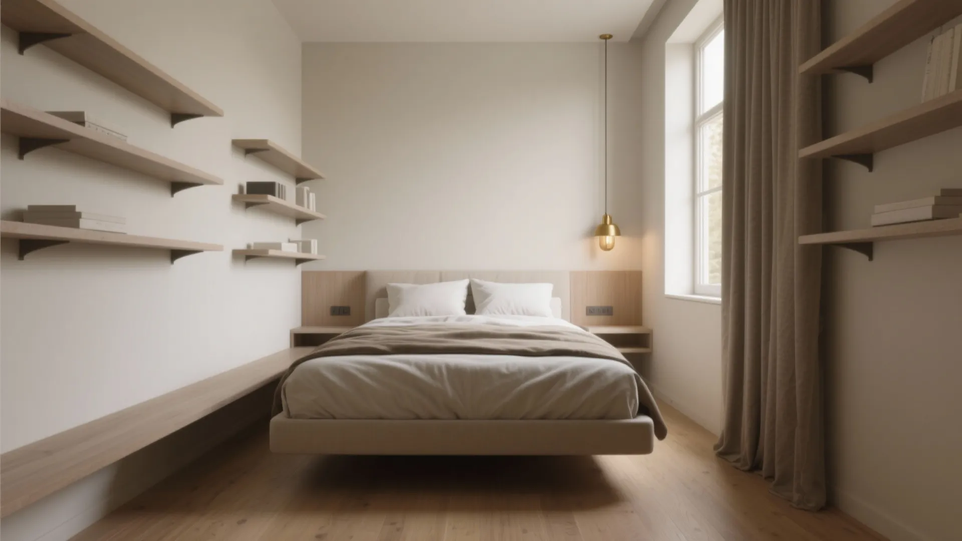 1. Float the bed, keep the flow