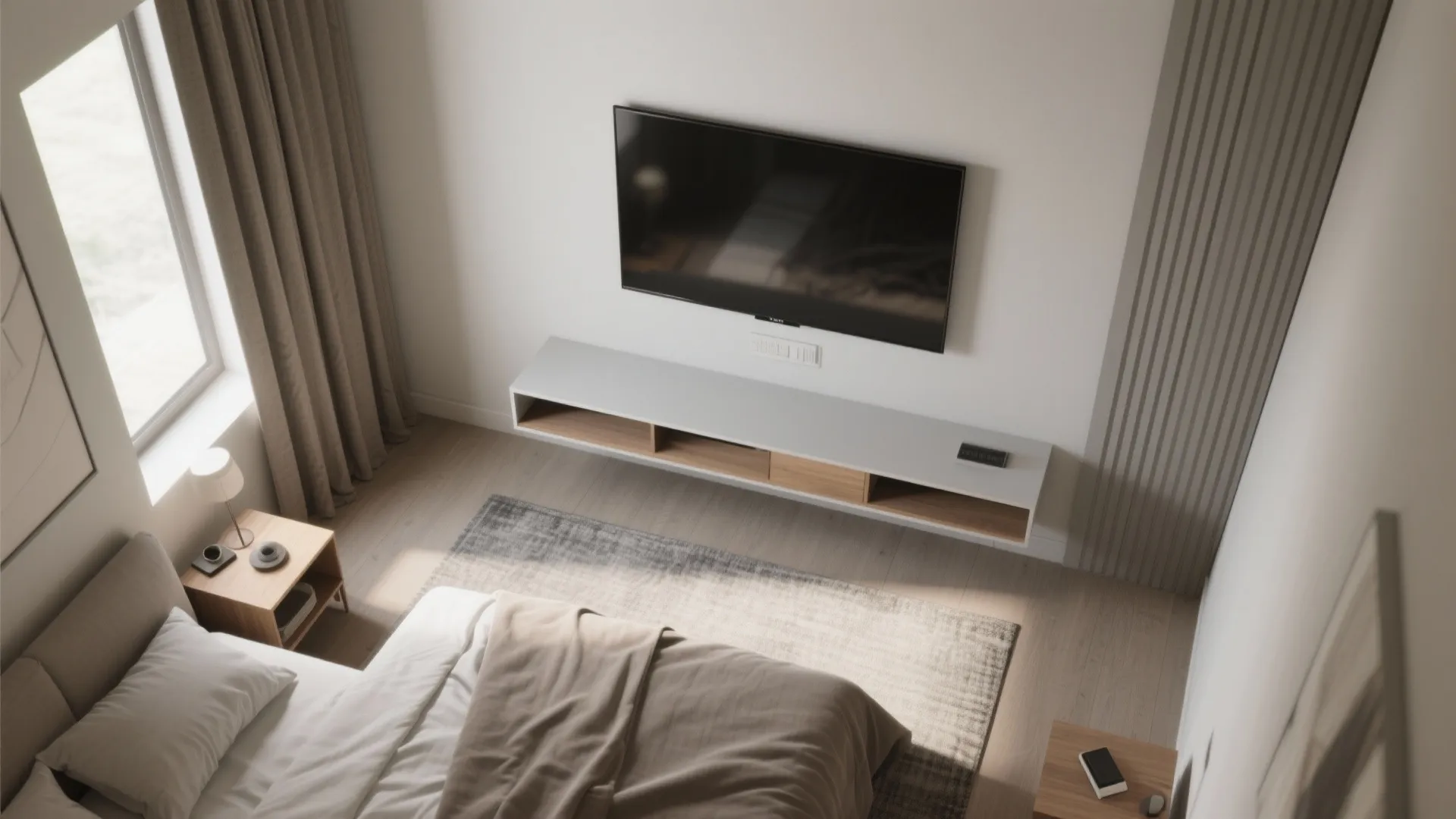 Floating Console, Eye-Level Mounting, and Ergonomics