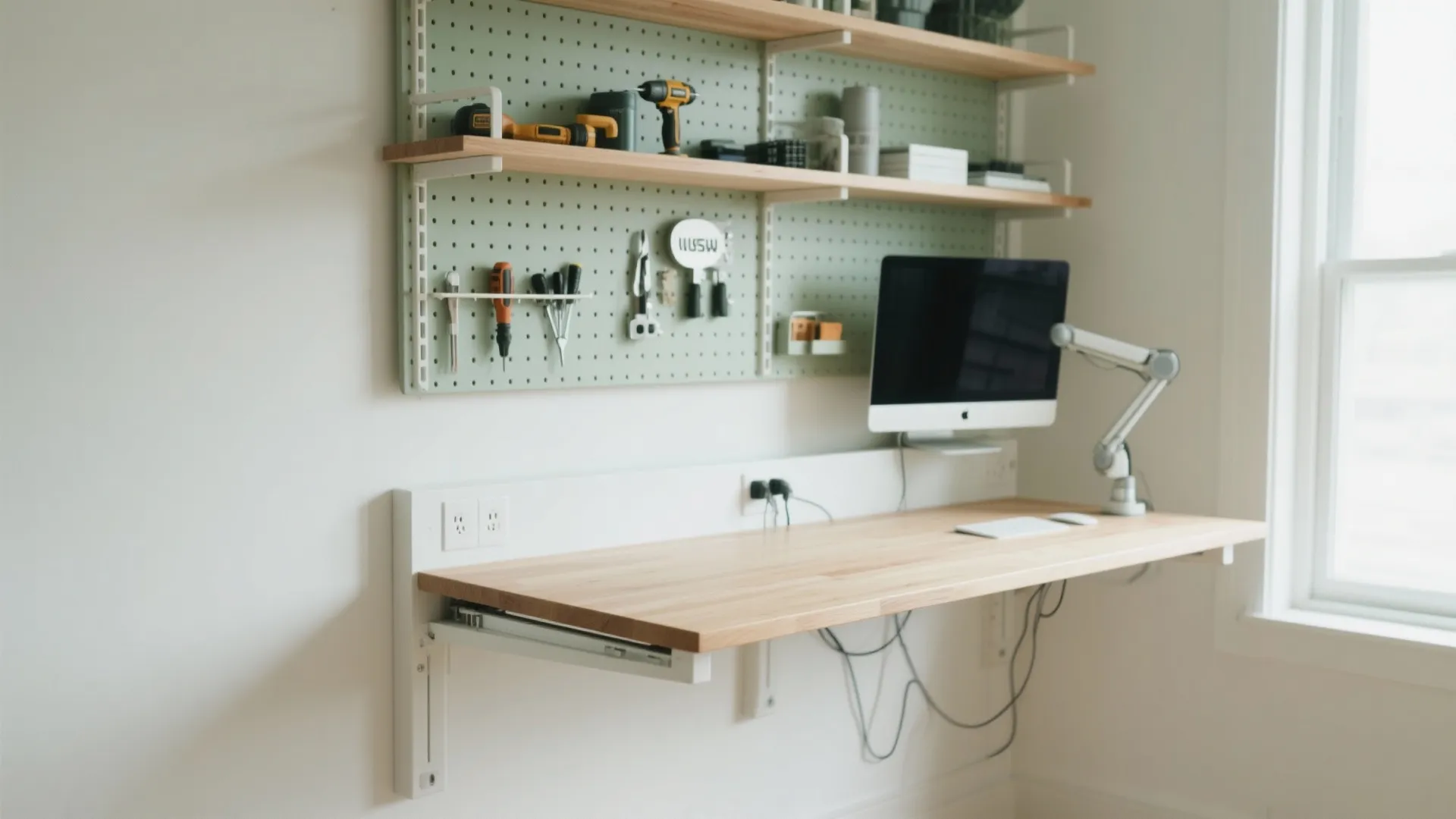 Idea 1: Float your desk and climb the walls
