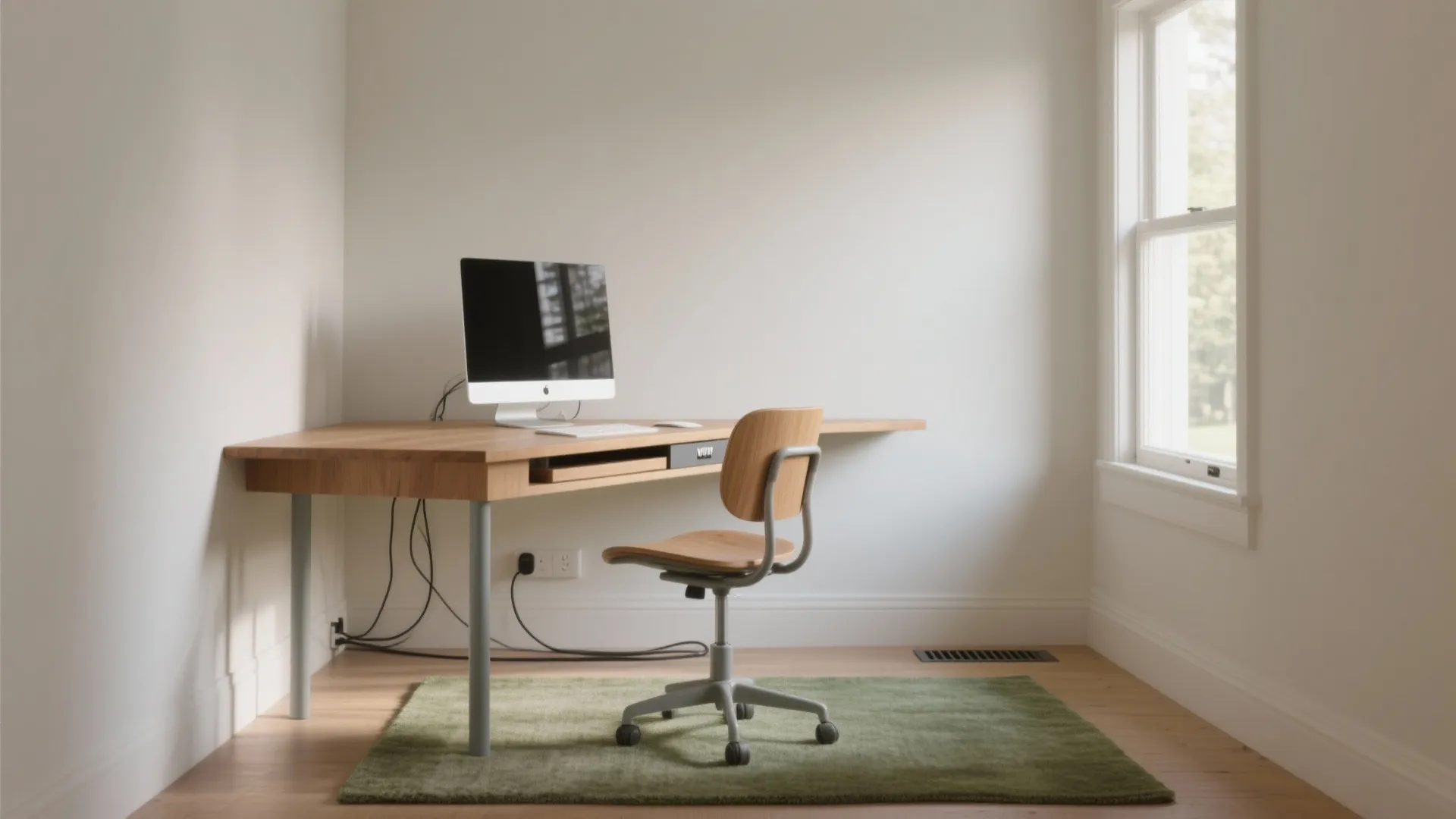 Float Your Desk to Own the Middle