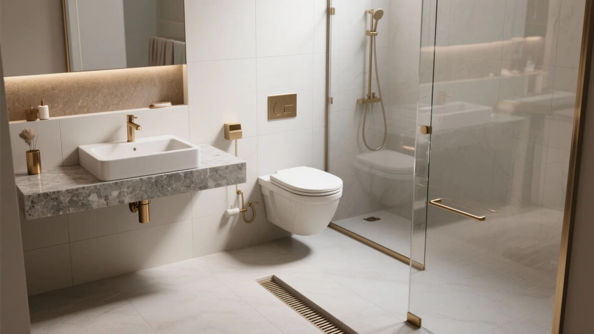 Inspiration 1: Float the essentials to free the floor