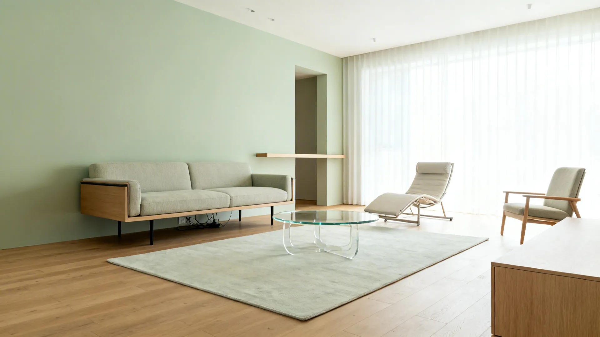 Lightweight, Leggy Furniture and a Float-First Layout