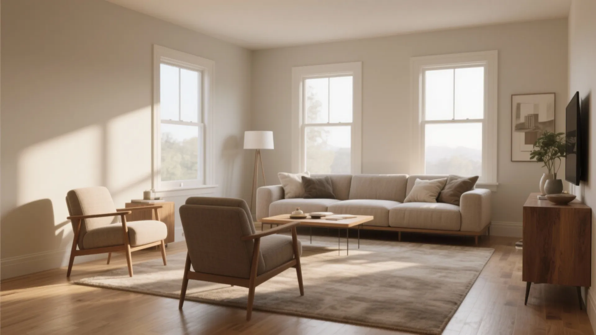 1. Float Your Furniture