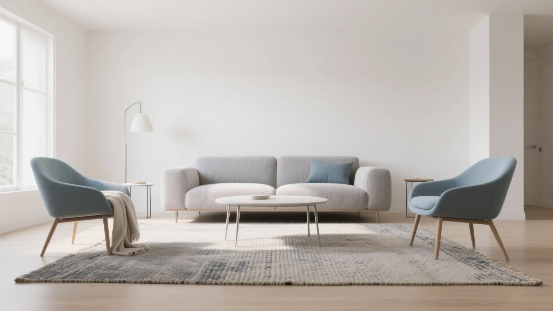 Idea 2: Float the furniture, keep the legs light