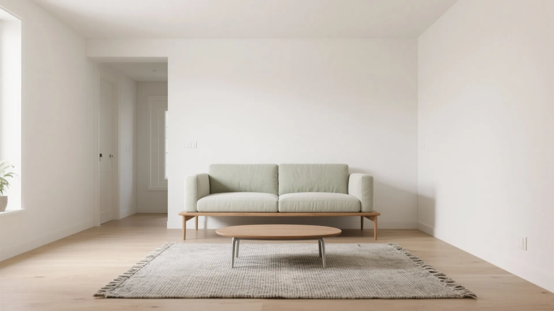 Float the seating (leave the walls breathing)