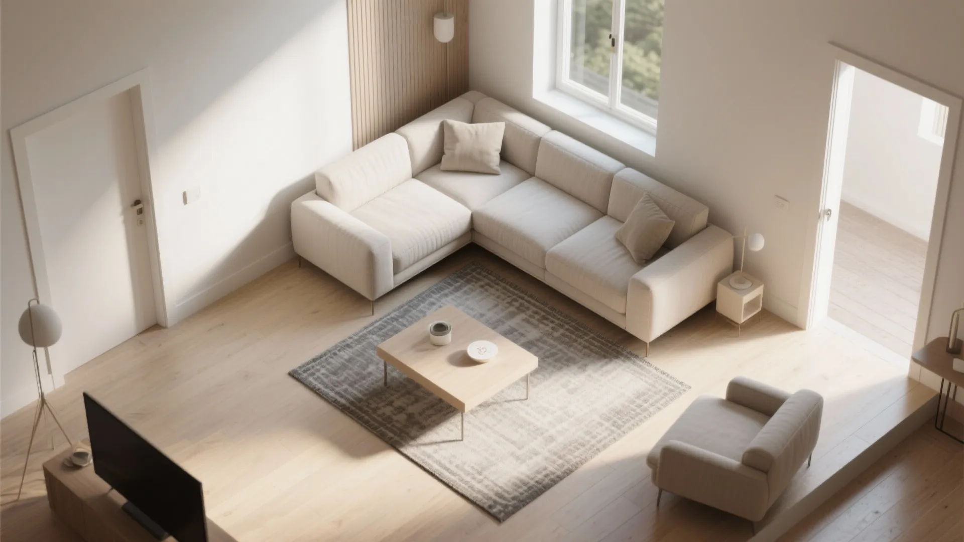 3. Float the Shorter Side — Create Visual Balance