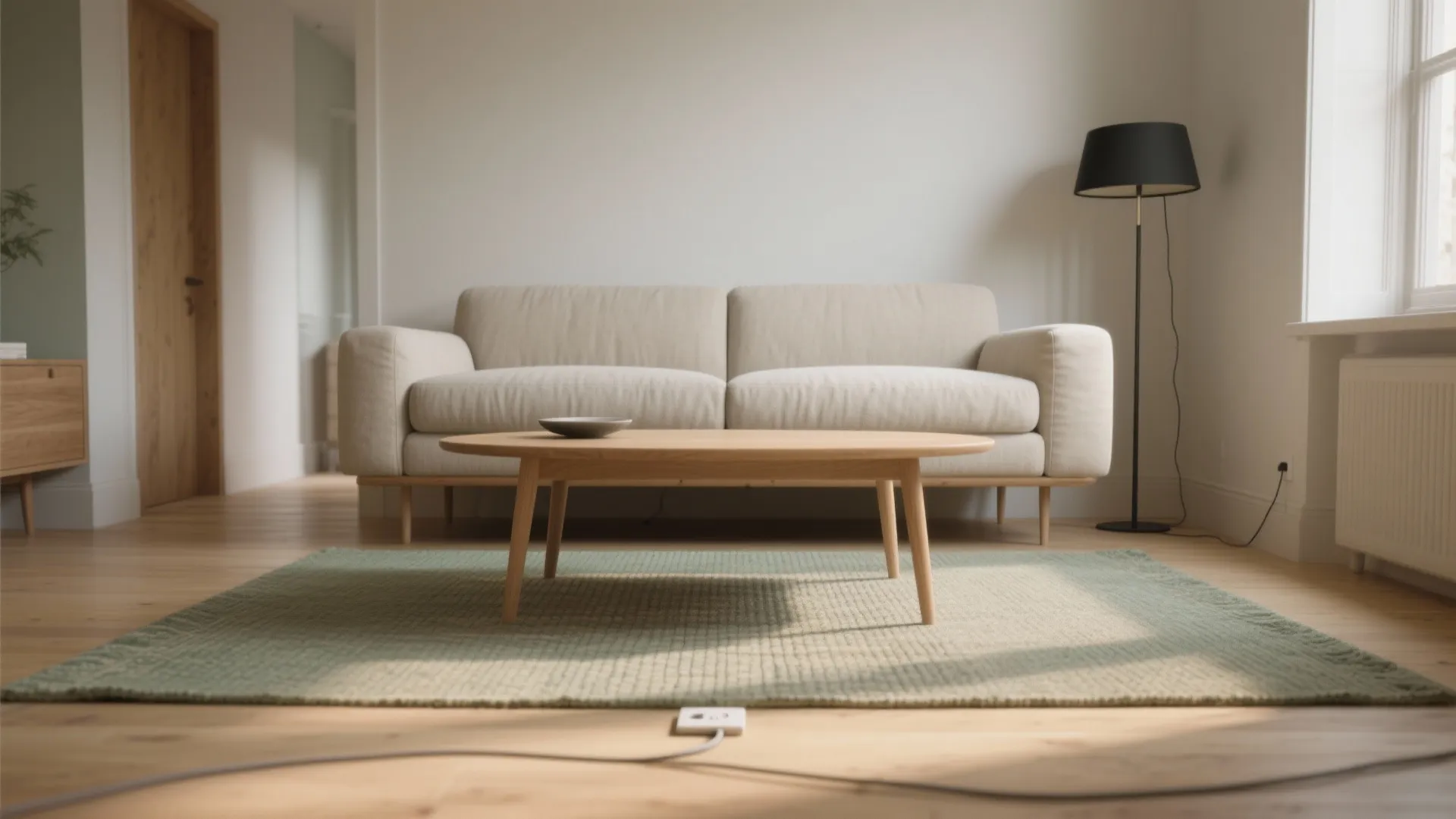 1) Float the sofa (don’t wall-hug)