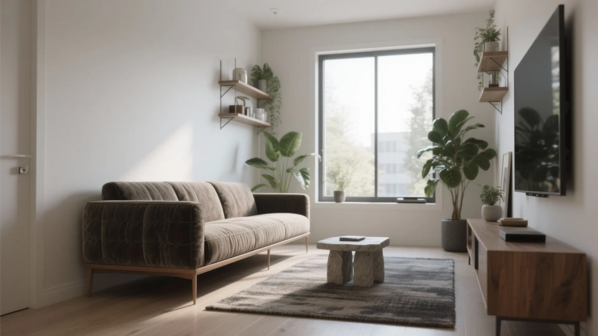 2. Float the Sofa to Celebrate the Light