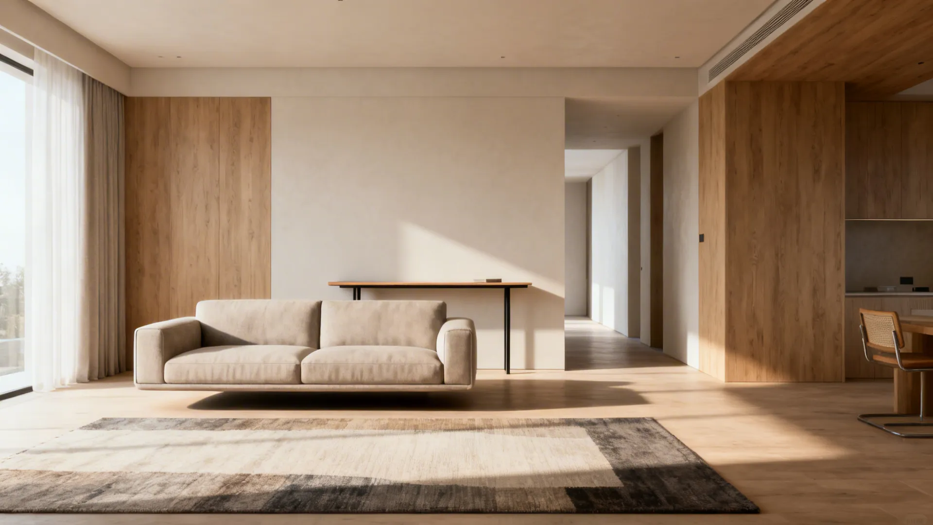 3. Float furniture for flow