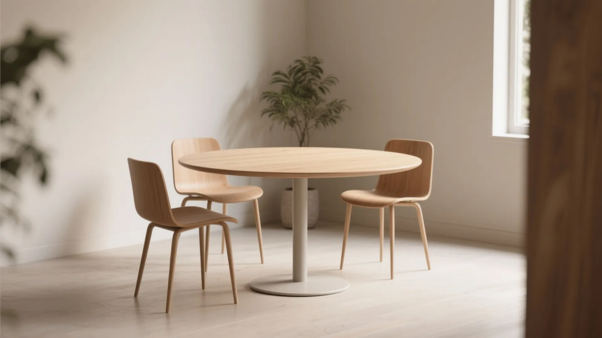 Round dining table small: 5 smart ideas: Compact solutions to make a small round dining table feel roomy and stylish