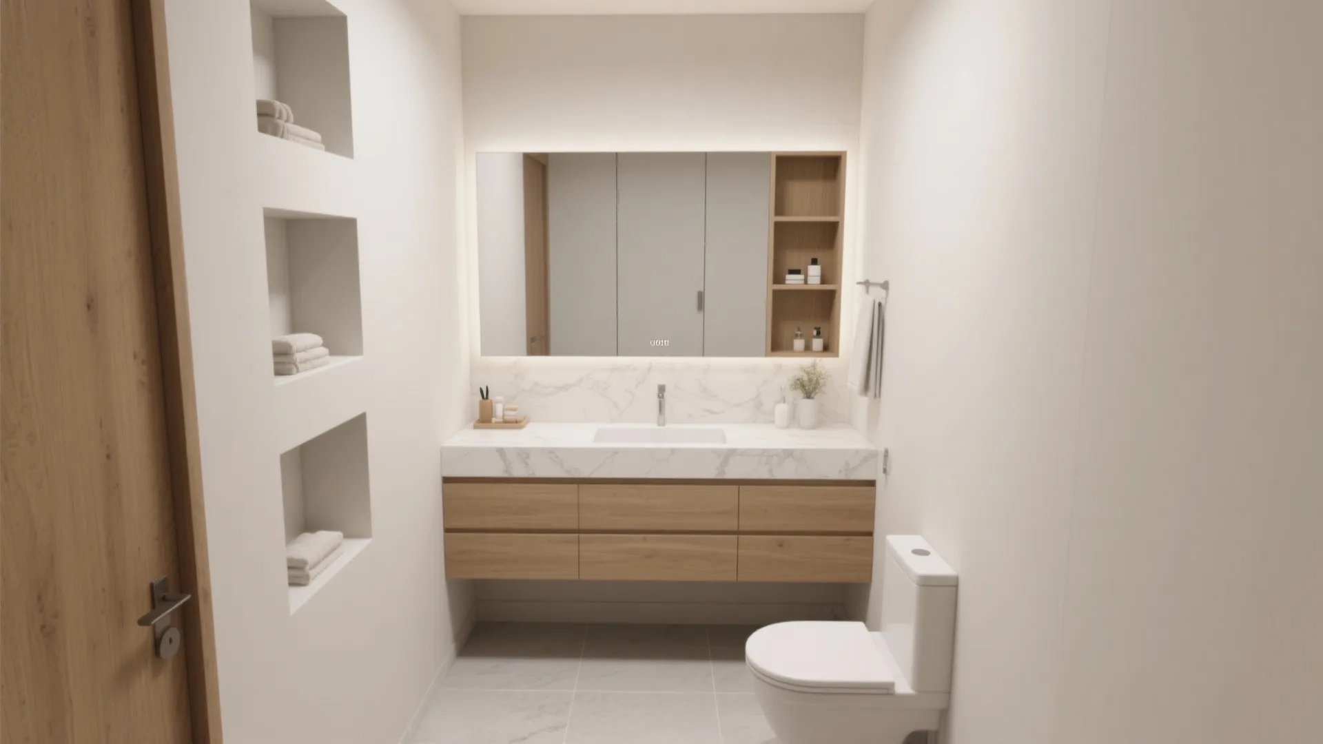 Minimalist storage that clears the floor