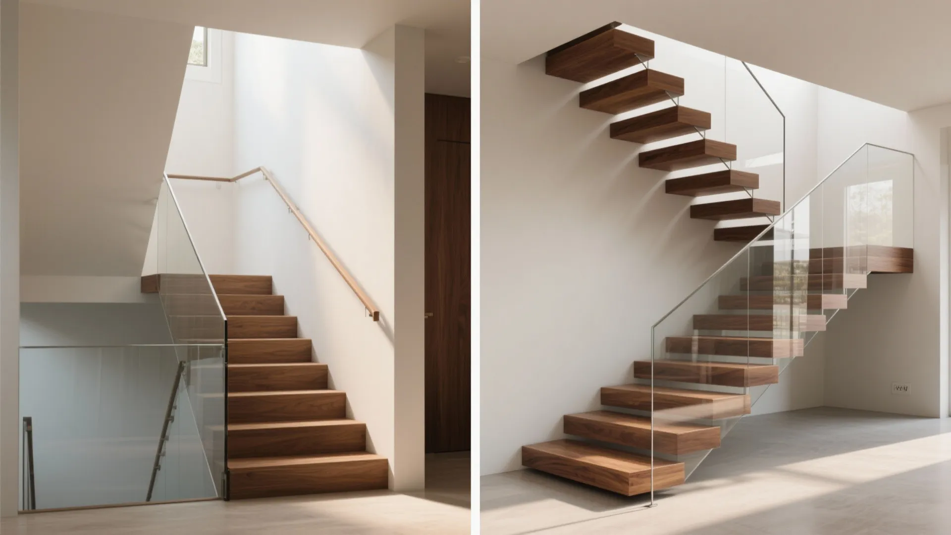 Minimal Rails and Floating Steps: Clean Lines, Safe Details