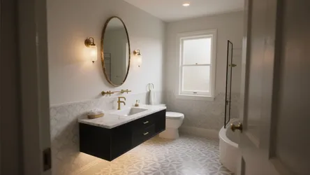 5 Bold Ideas for a 48" Black Bathroom Vanity