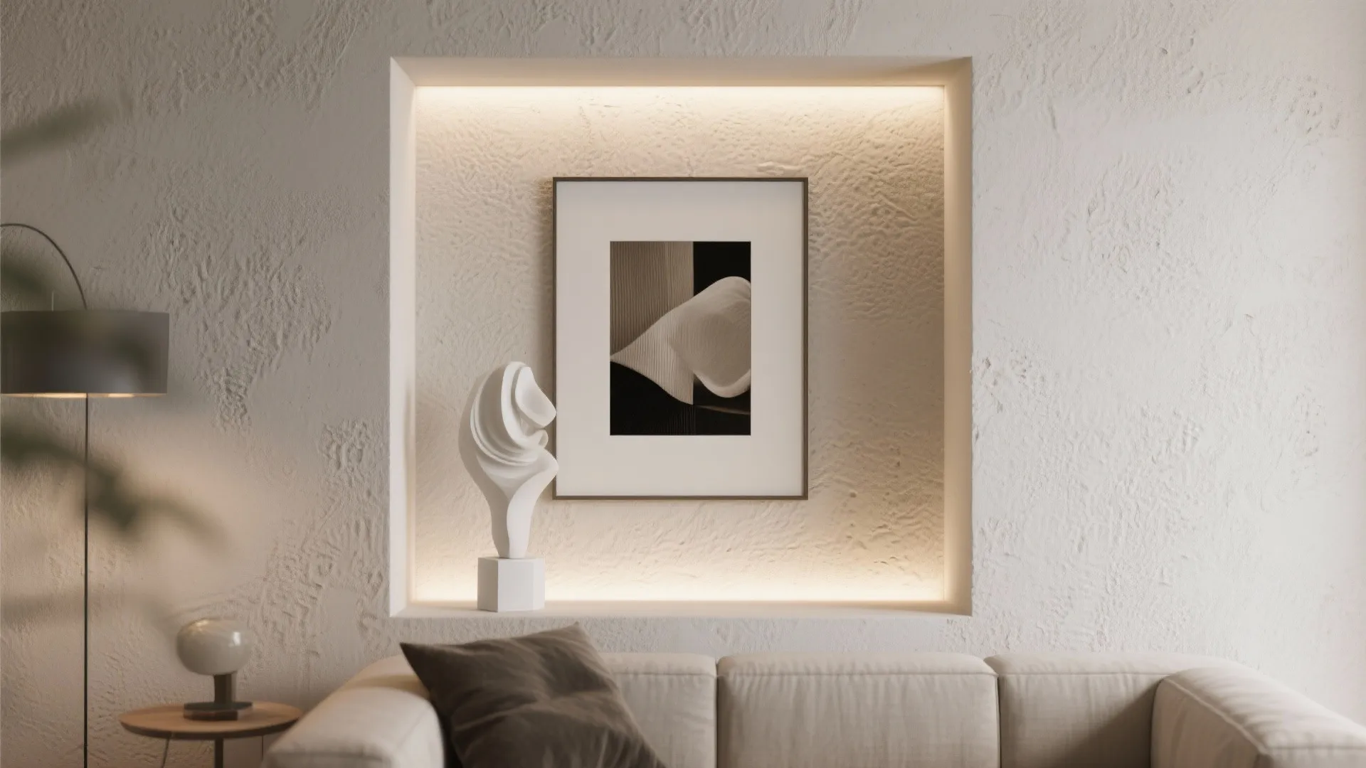 5. Floating Art Frames