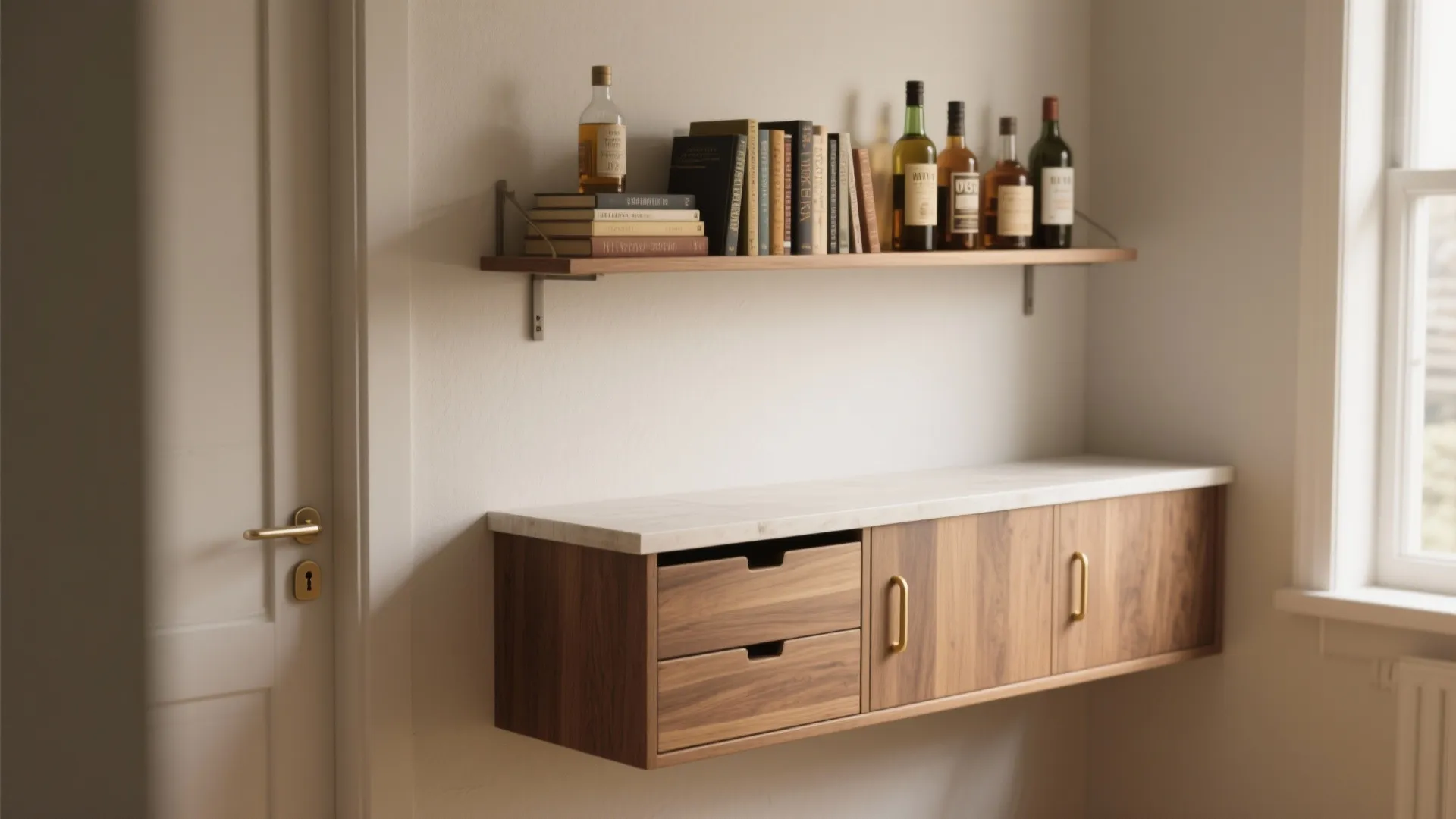 DIY bar cabinet: 5 clever small-space builds