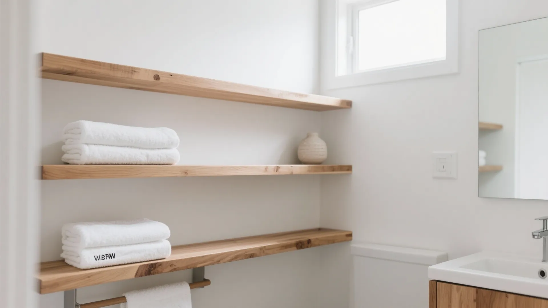 5. Floating Shelves