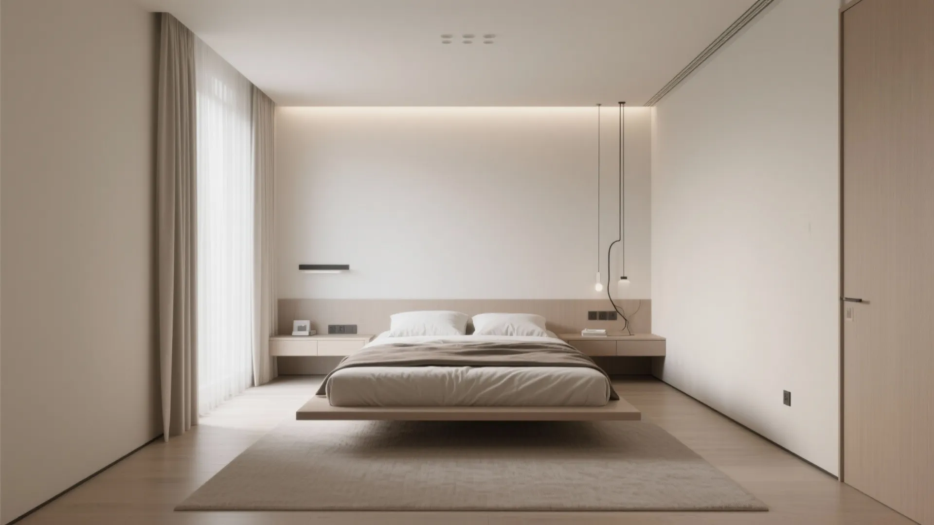 1. Floating Bed Centerpiece