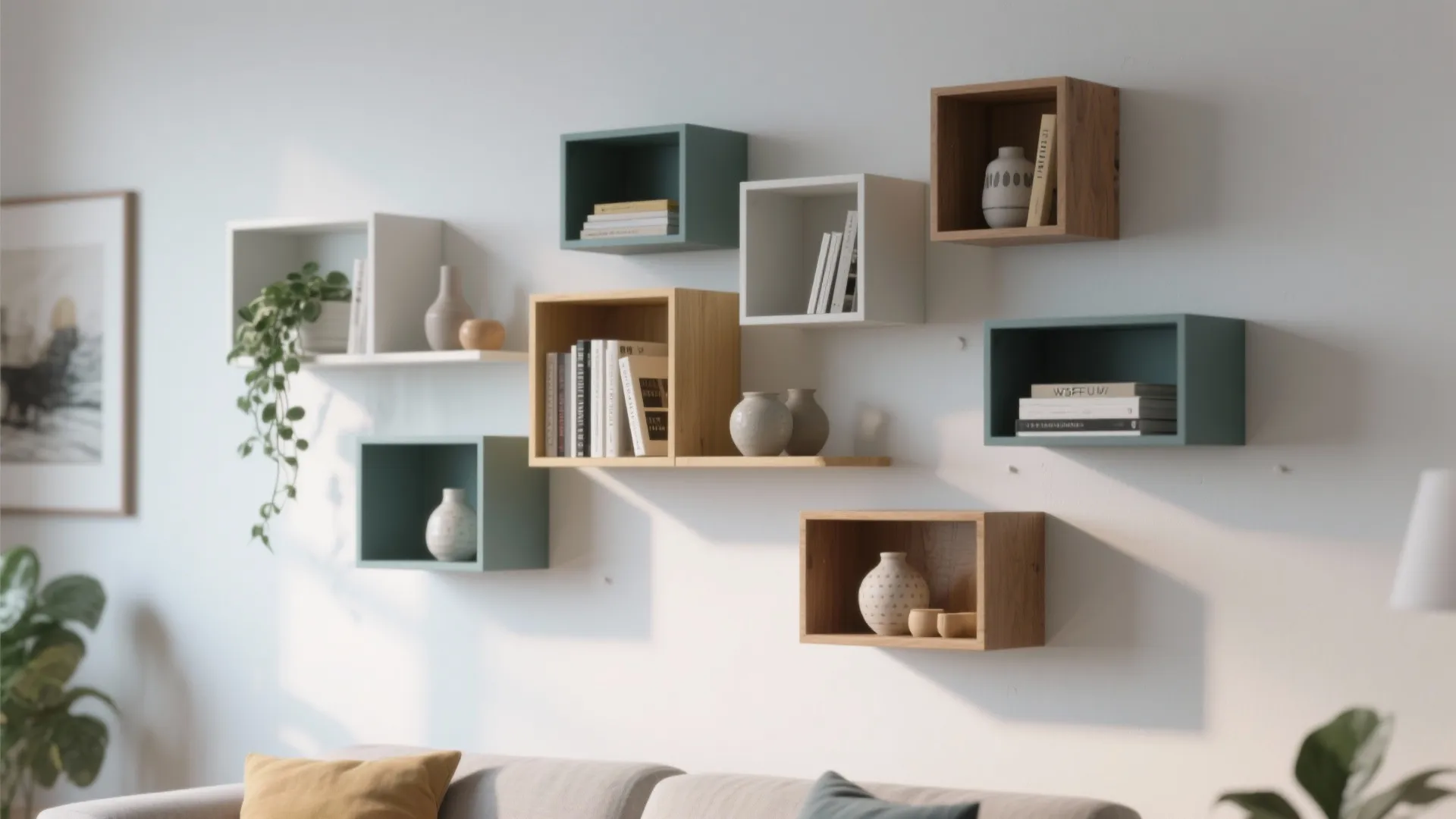 2. Floating box cluster