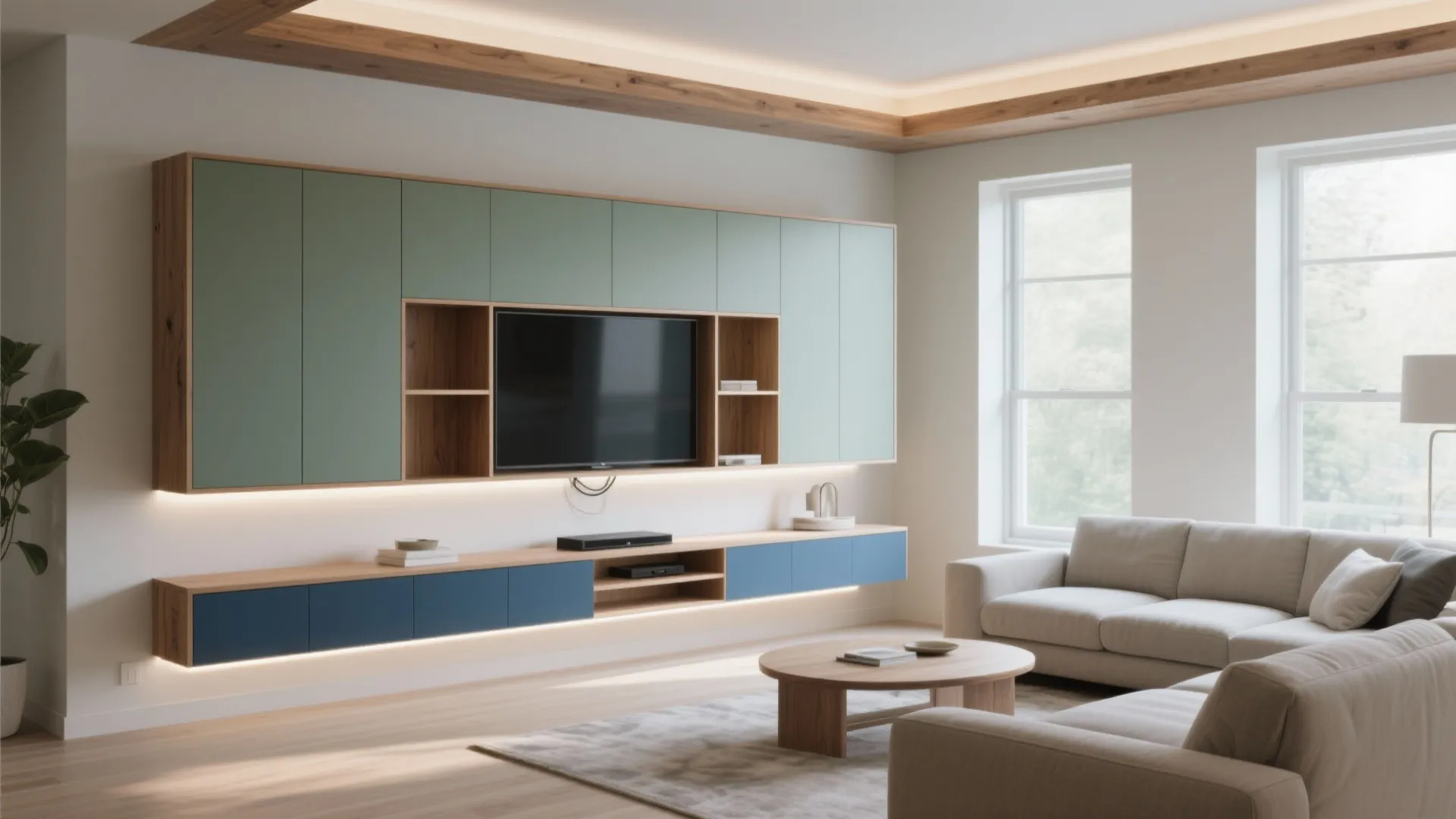 Wall Hung Cabinets Living Room: Maximize Space in Style: 1 Minute to a Modern, Clutter-Free Living Room Transformation