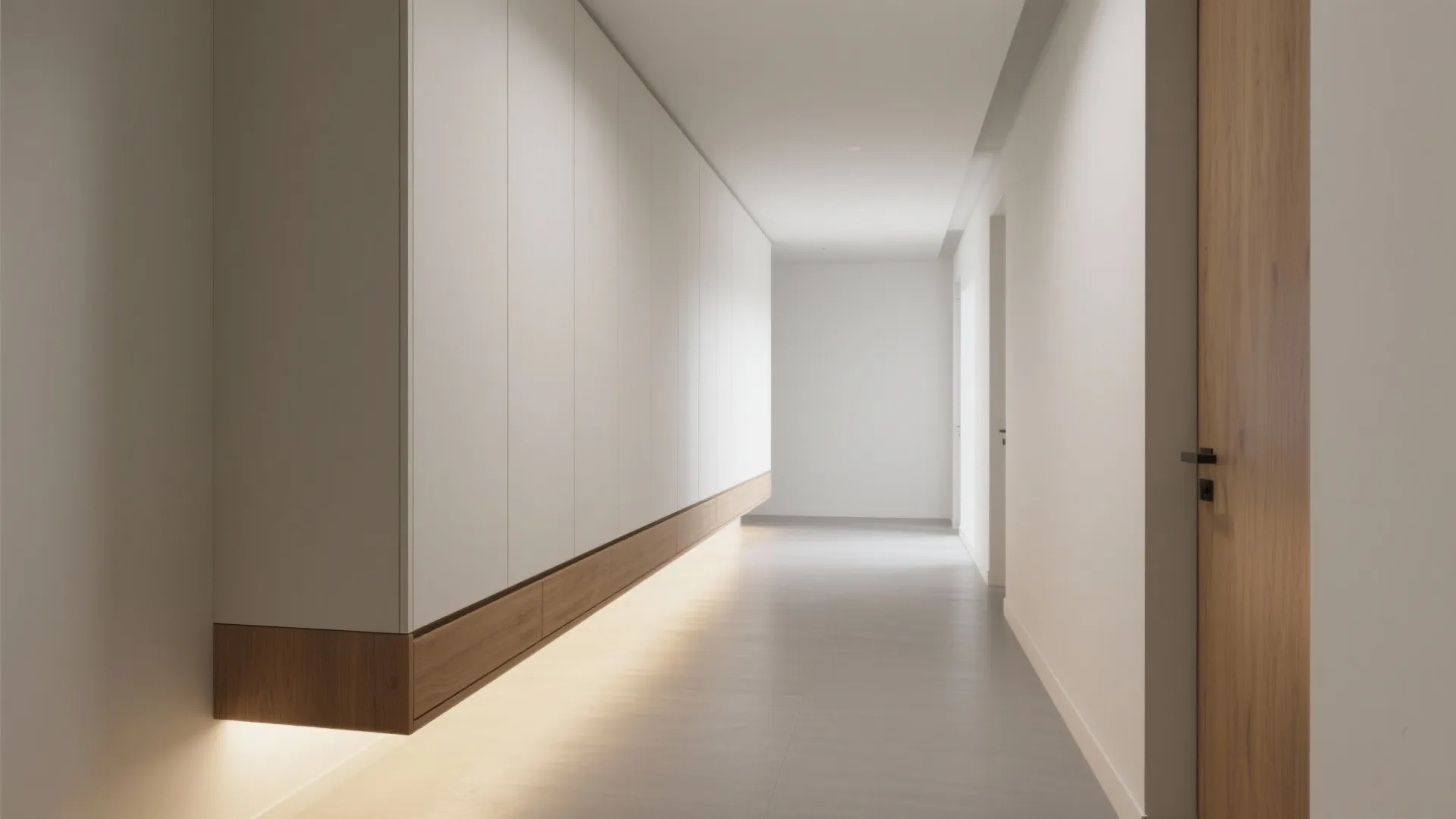 Minimalist Floating Cupboards