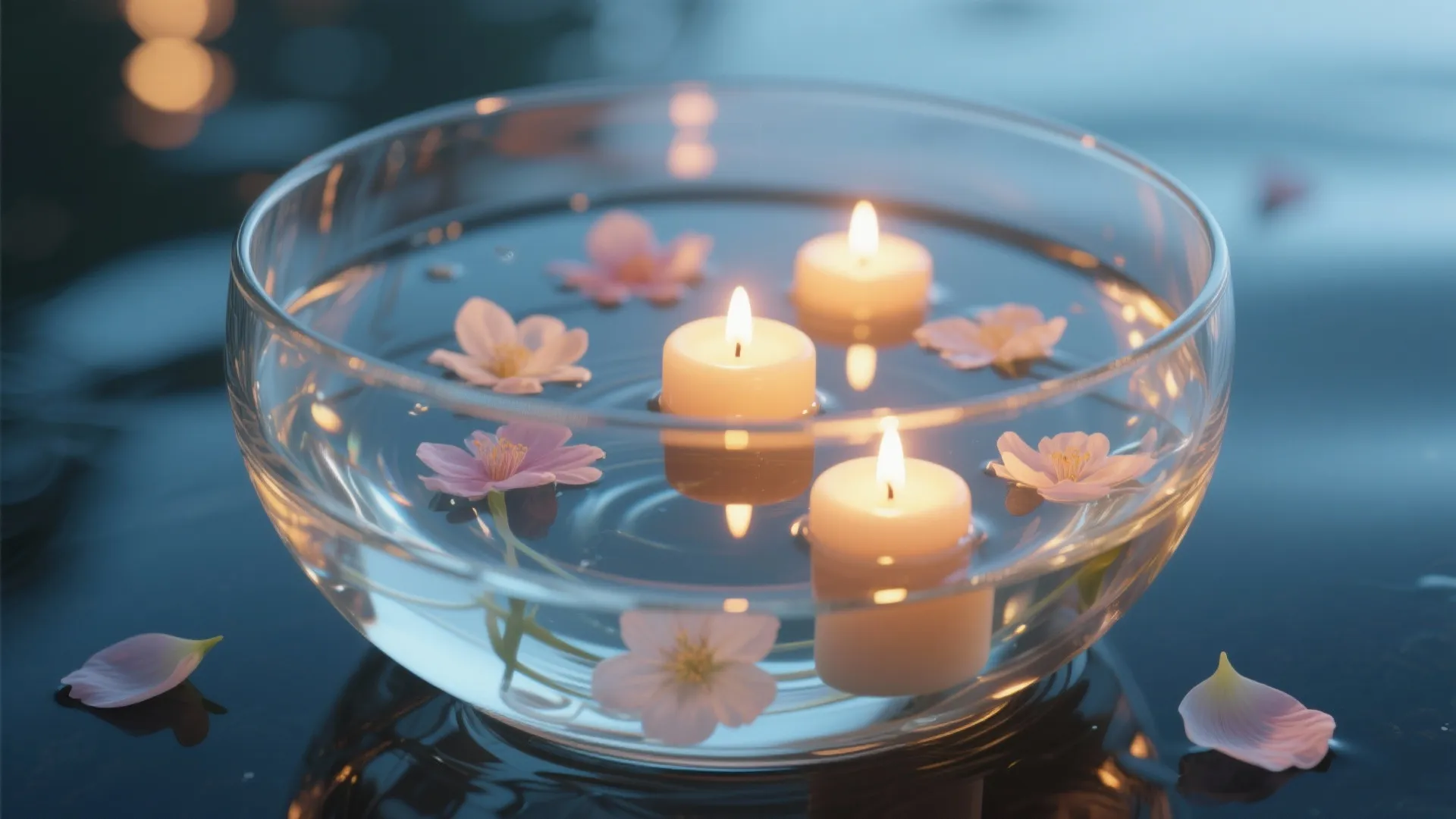 Tip 1: Floating Candles & Water Art