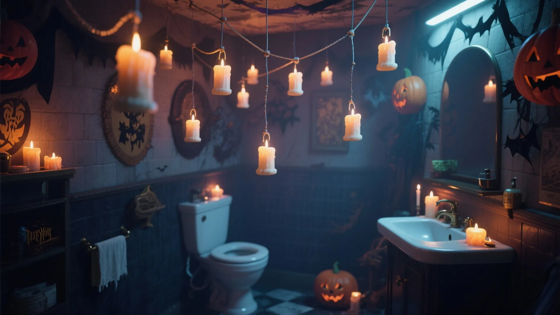 10. Floating Candle Effect