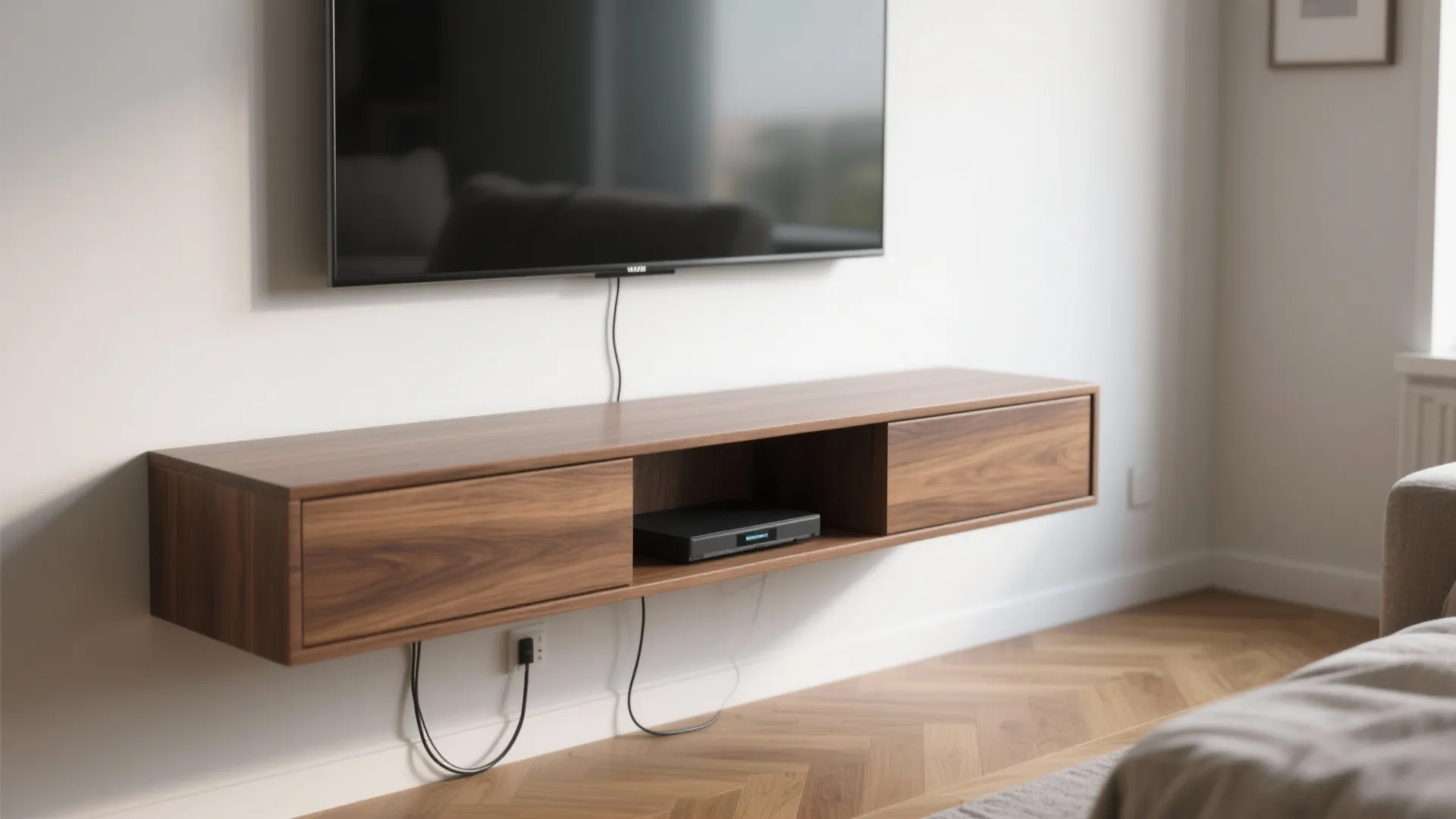 2. Floating Media Console