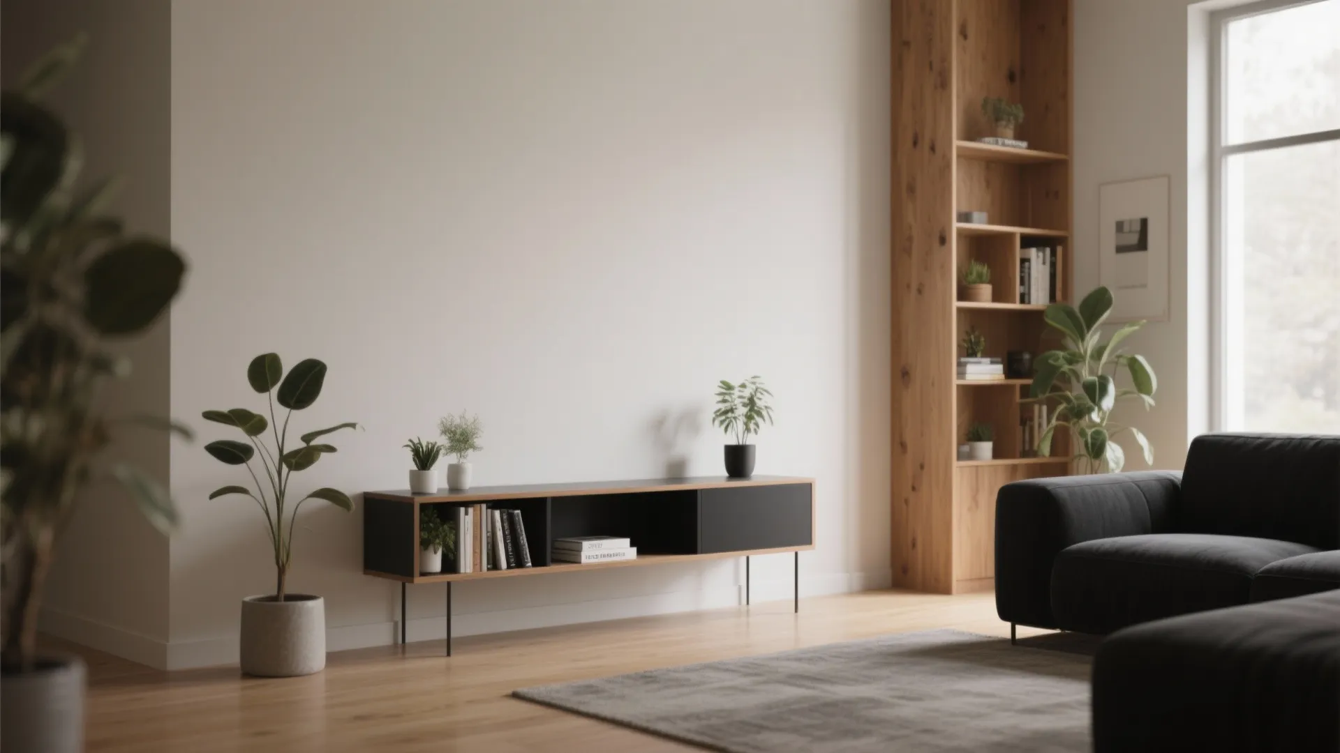 4. Use floating furniture to keep flow