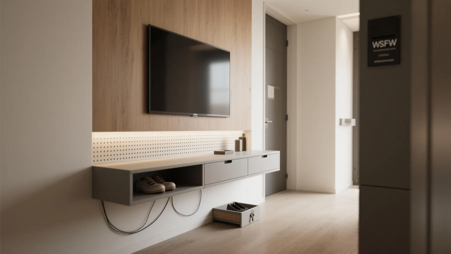 Hybrid Storage Console Under the Panel