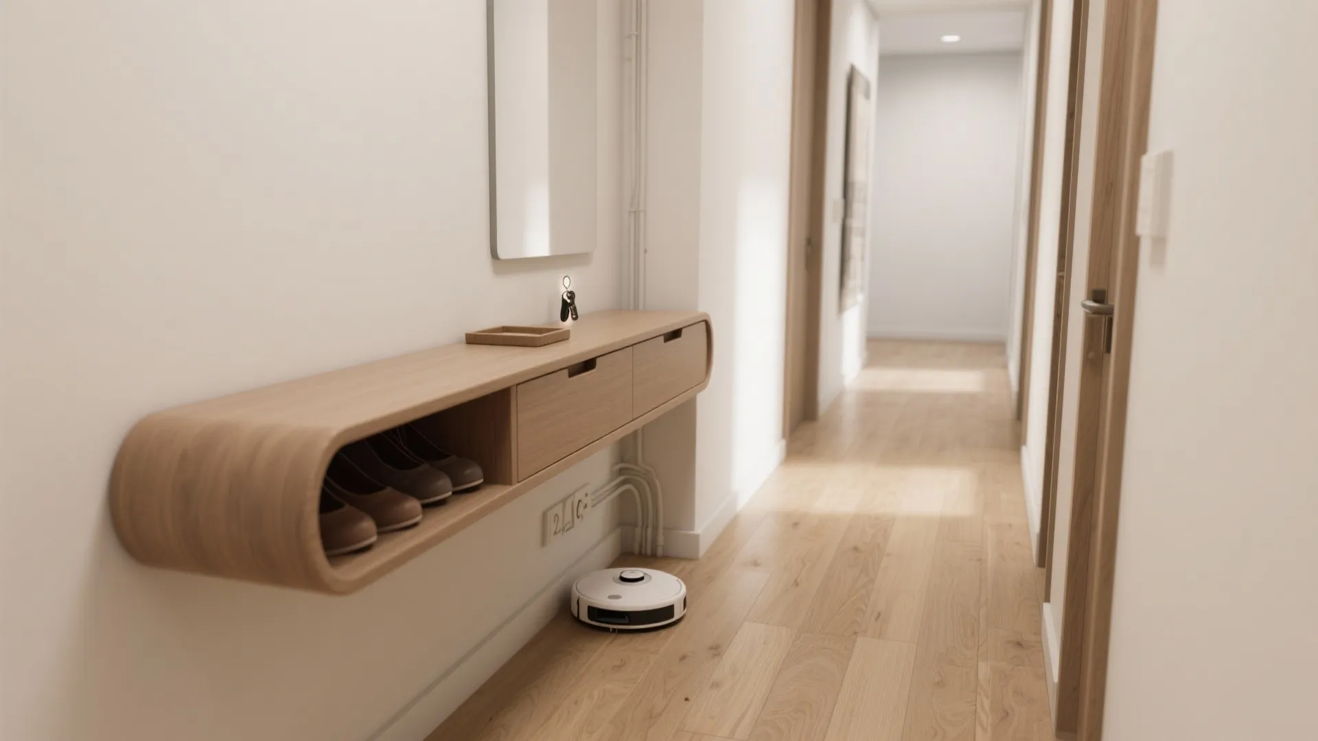 Floating Storage that Clears the Floor