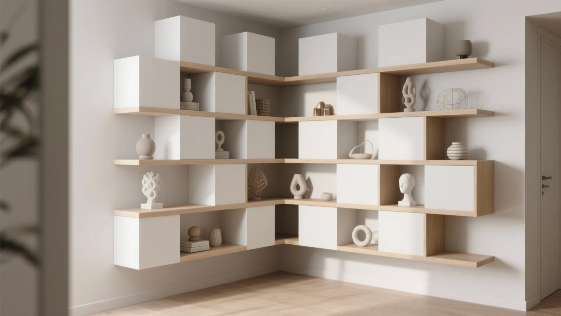 Corner Floating Cube Units