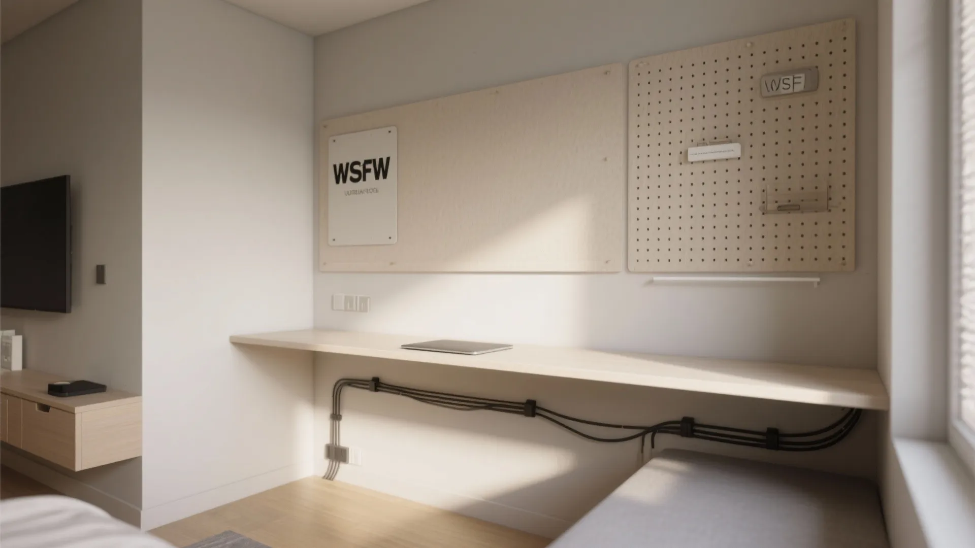 1. Floating Desk Magic