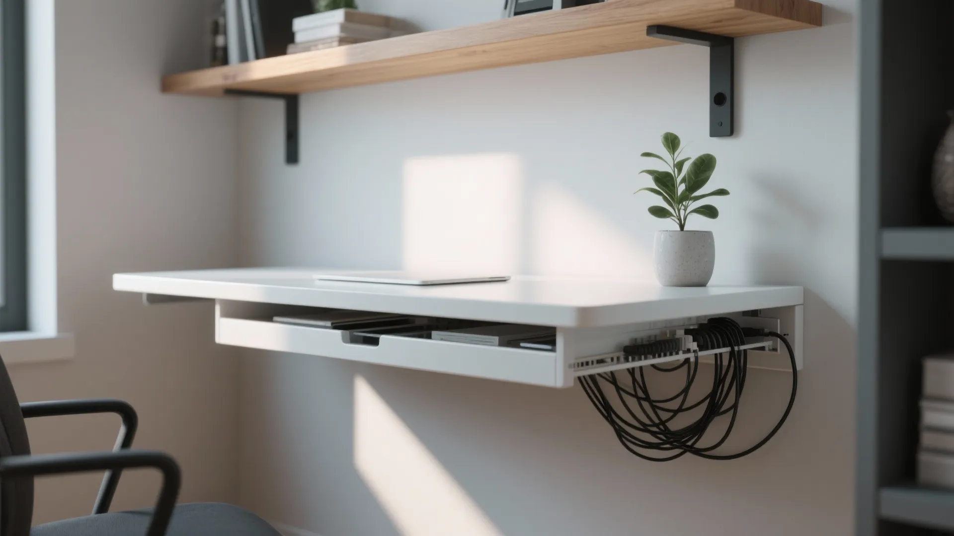 Tip 1: Floating Desk Magic