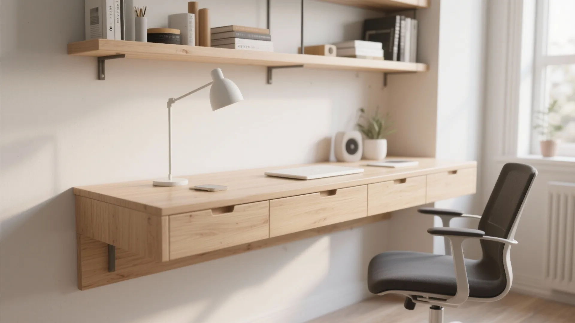 1. Floating Desk Wonders