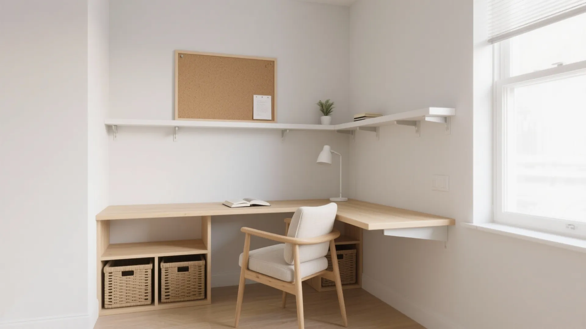 1. Floating Desk Magic