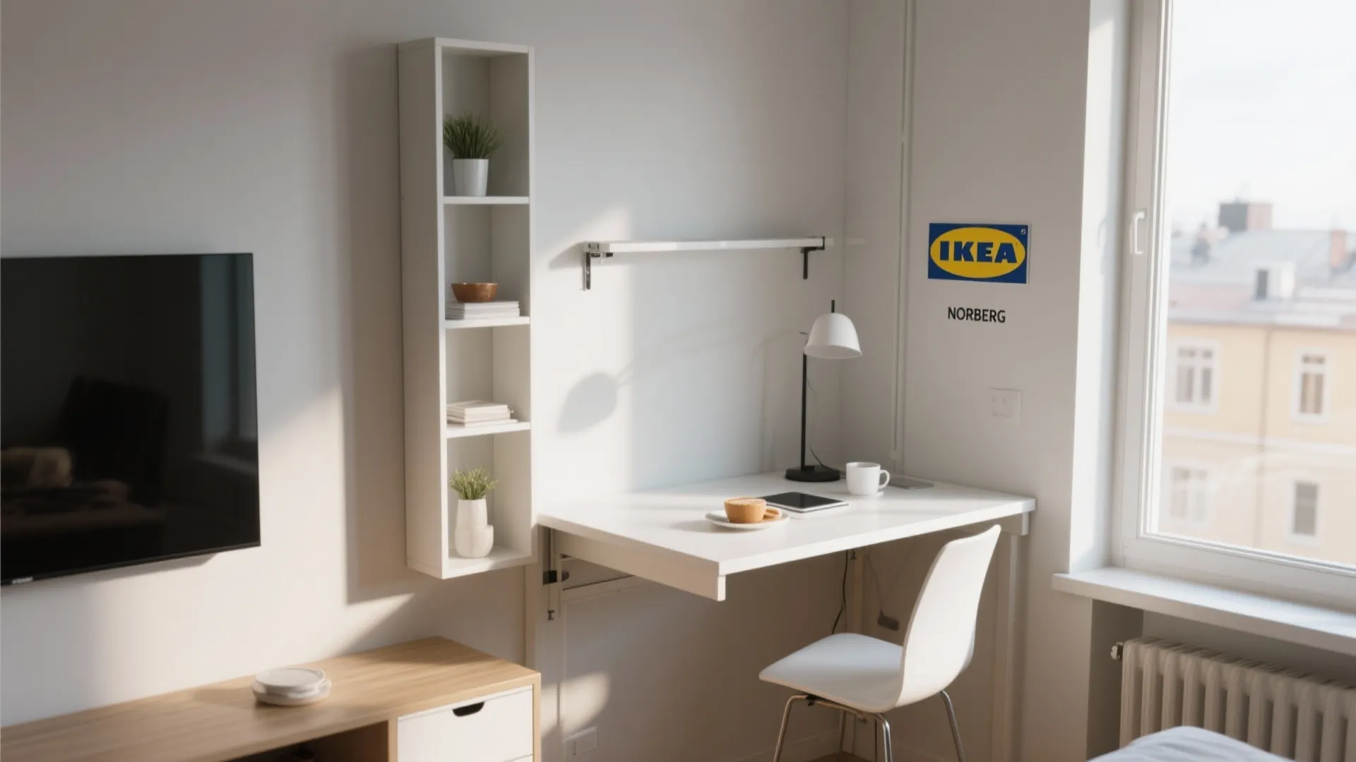 1. Floating Desk Magic