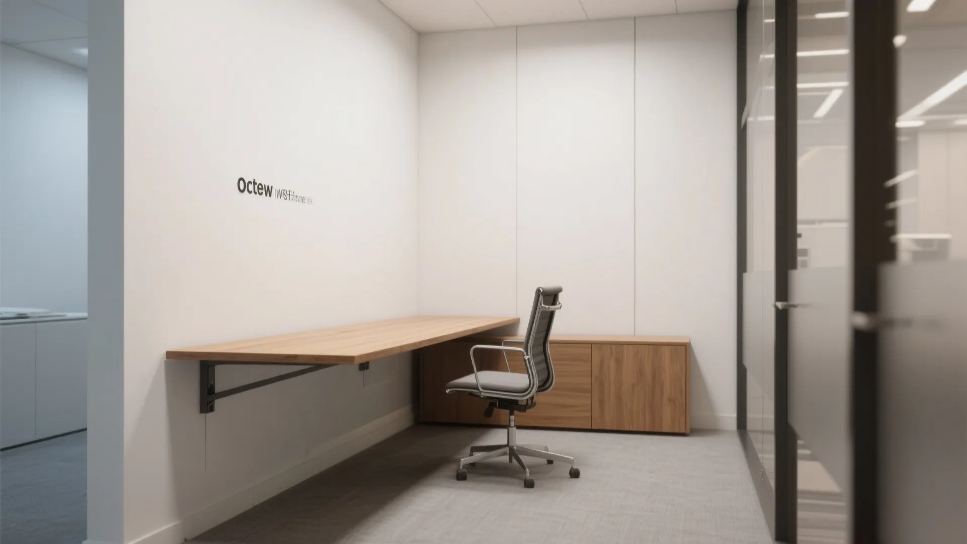 1. Floating Desks to Free Floor Space