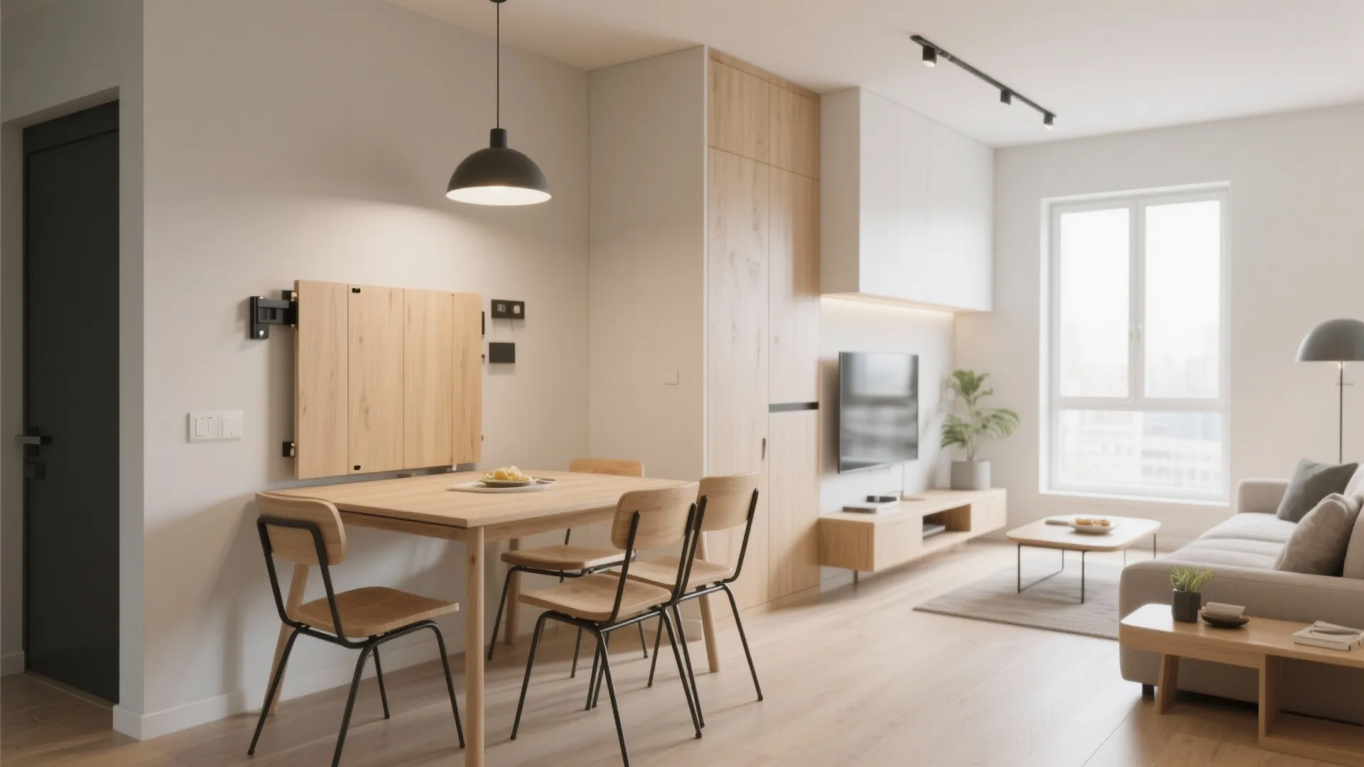 4. Floating Dining Table