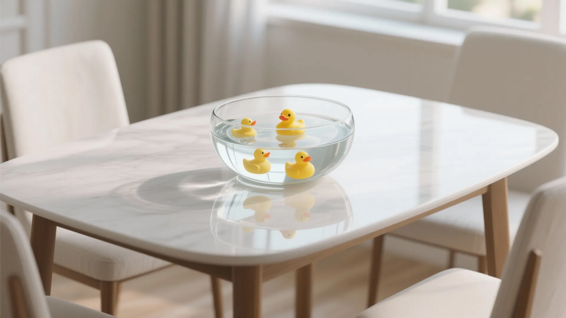 1. Floating Duck Centerpiece