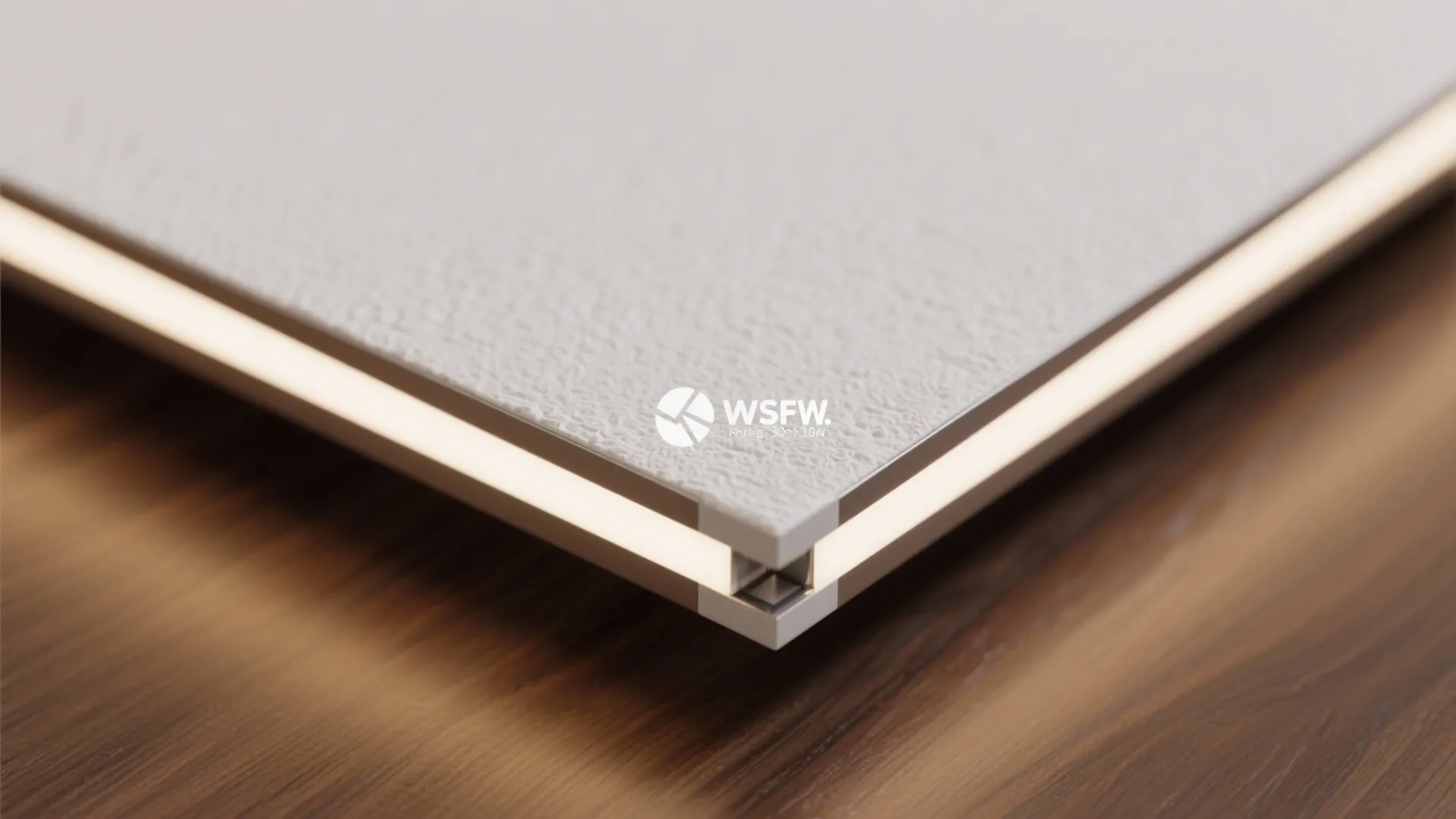 3) Floating Panel with Backlighting