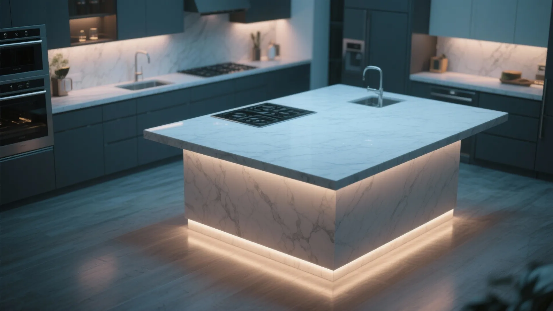 10. Floating Effect Island