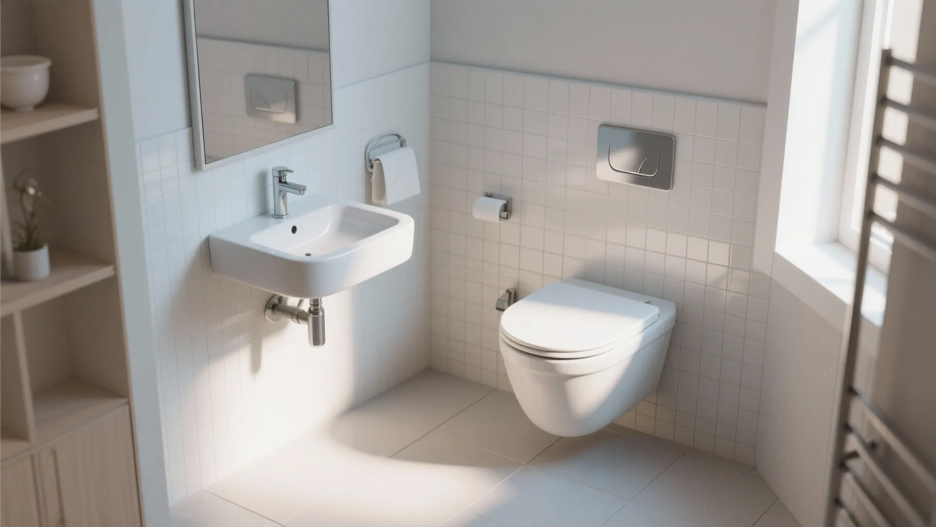 1. Wall-Mounted Fixtures