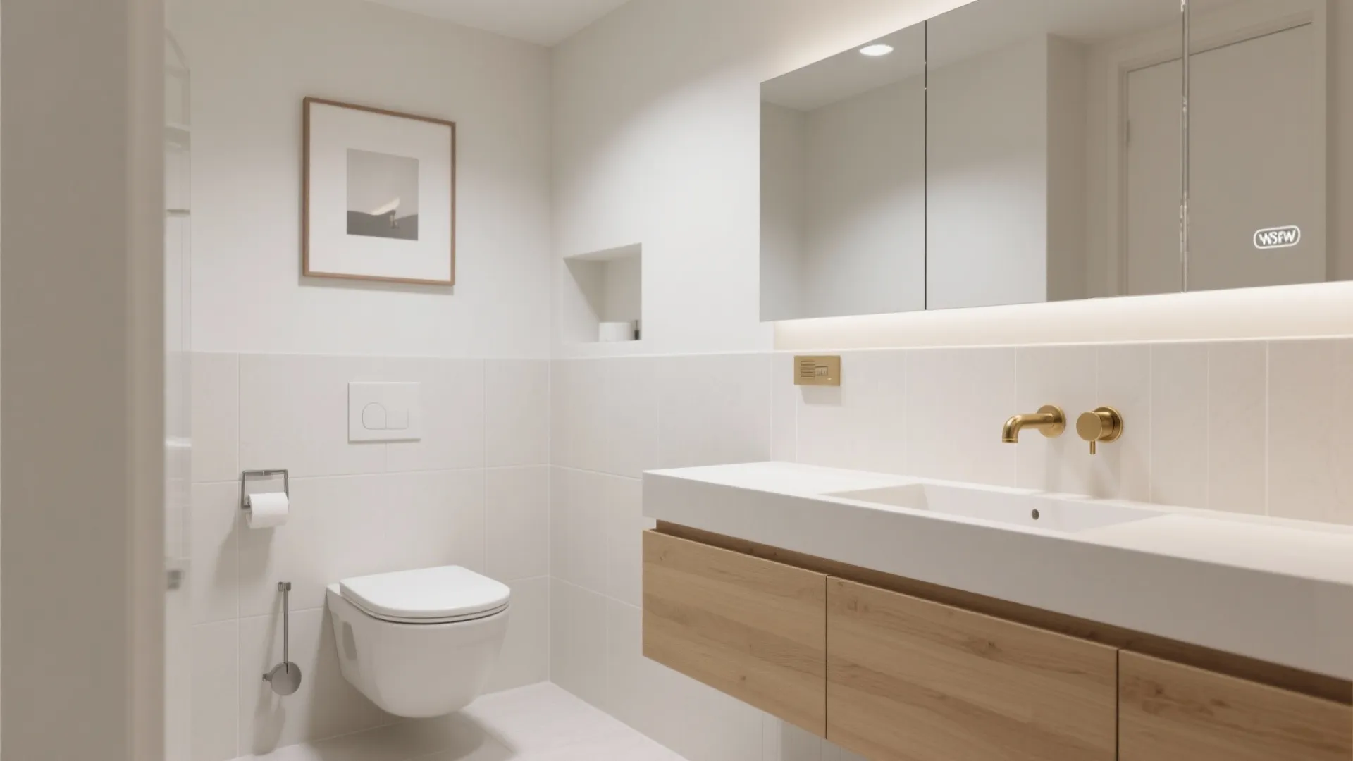 Floating Fixtures + Integrated Storage: Lift the Sightline