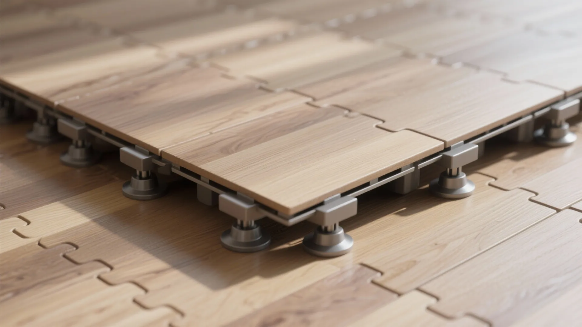 Idea 3: Floating Floor Panels