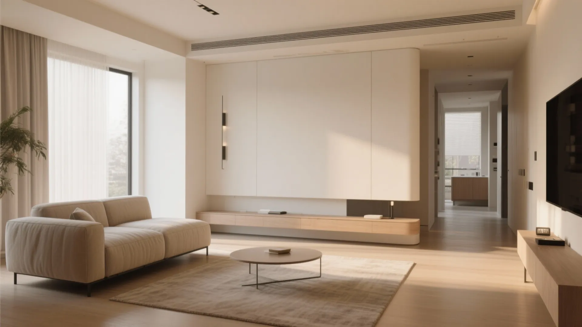 1. Floating Furniture Layout