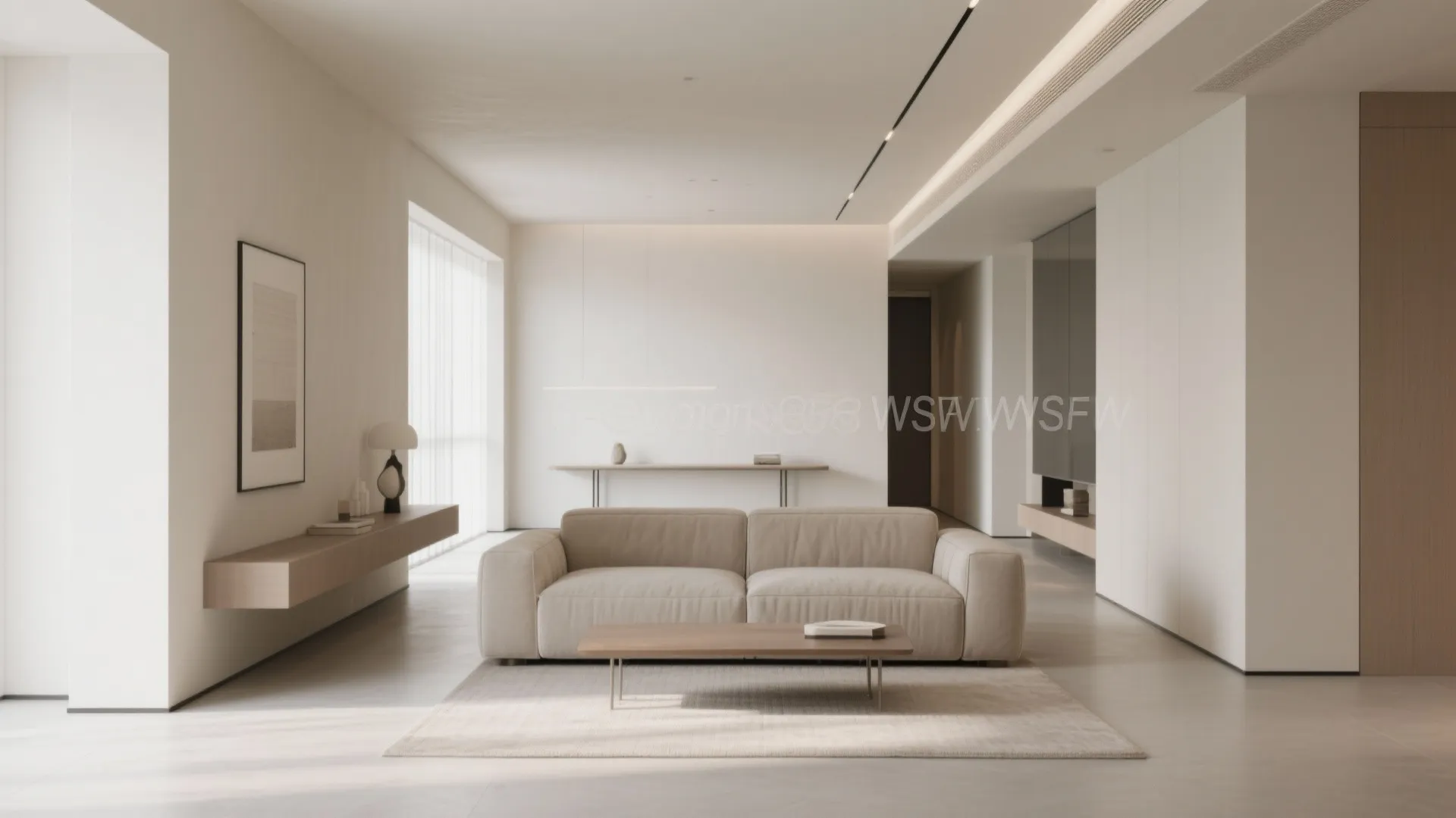 3. Floating Furniture Layout