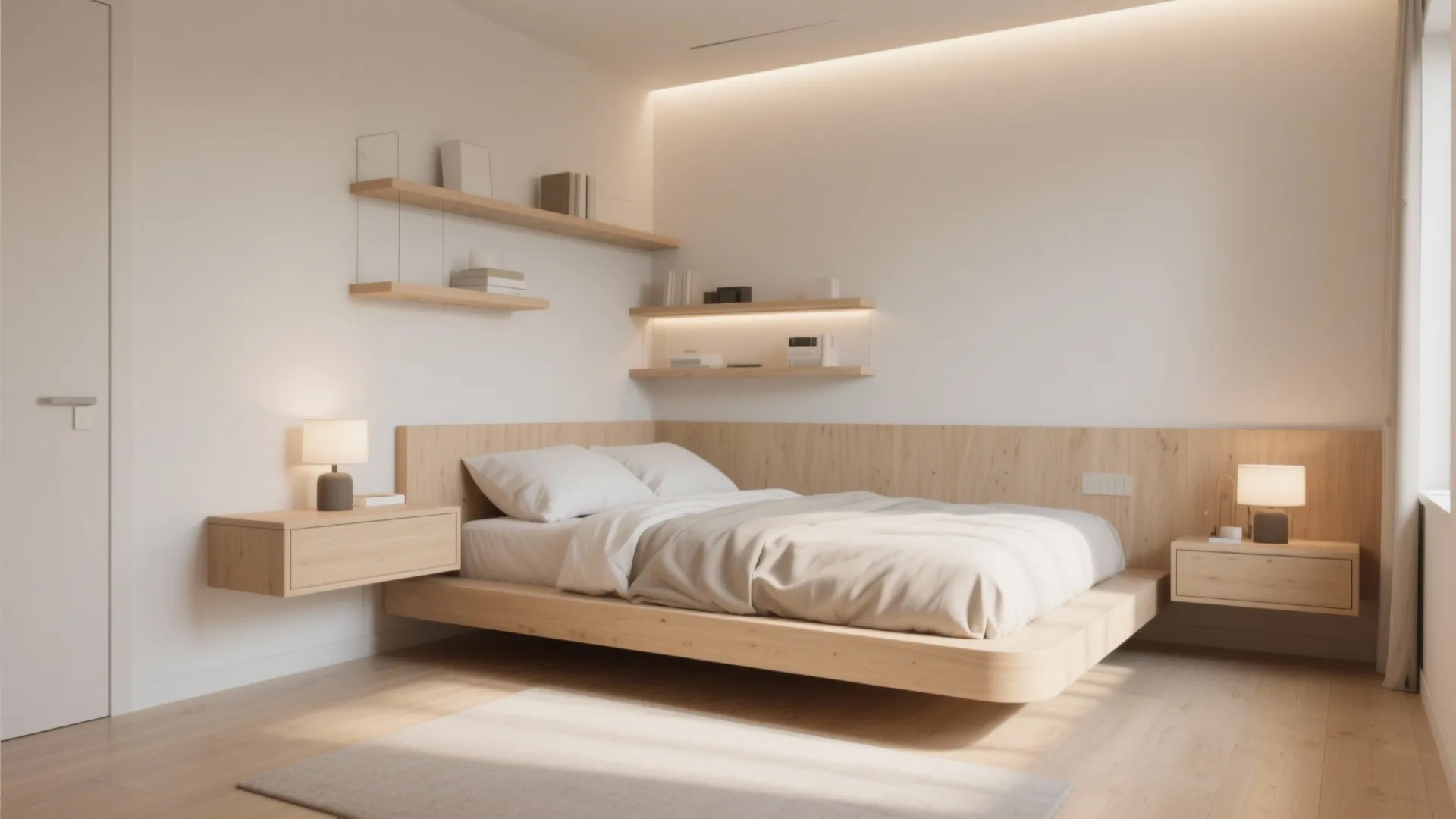 1. Floating Furniture & Airy Layouts