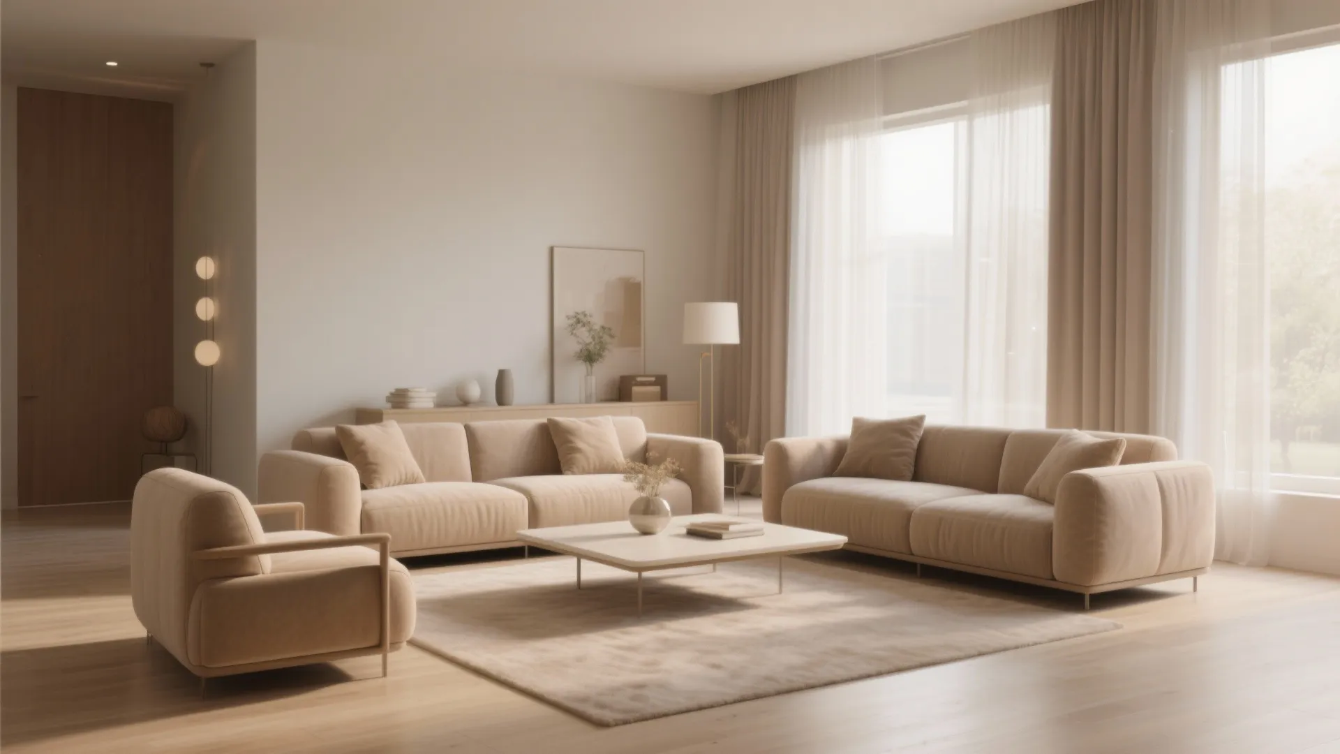 Tip 1: Float Your Furniture