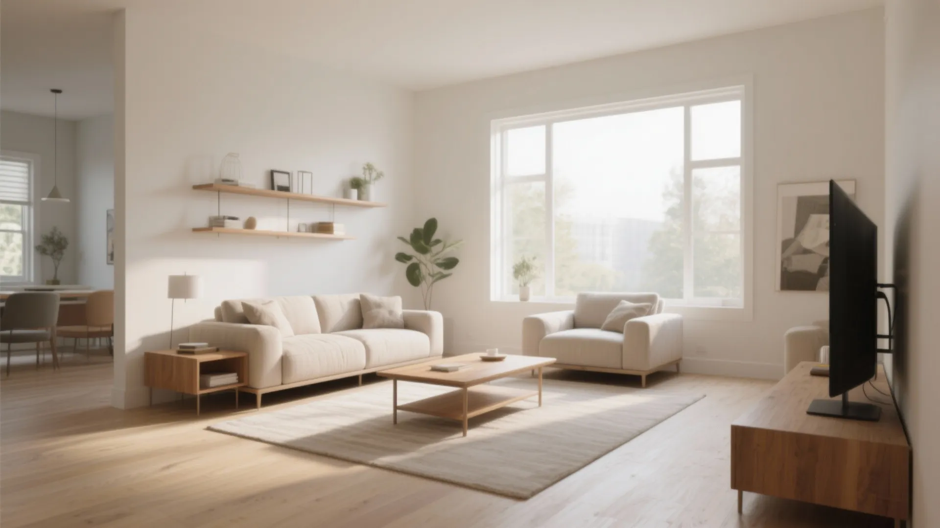 Tip 1: Floating Furniture Layout