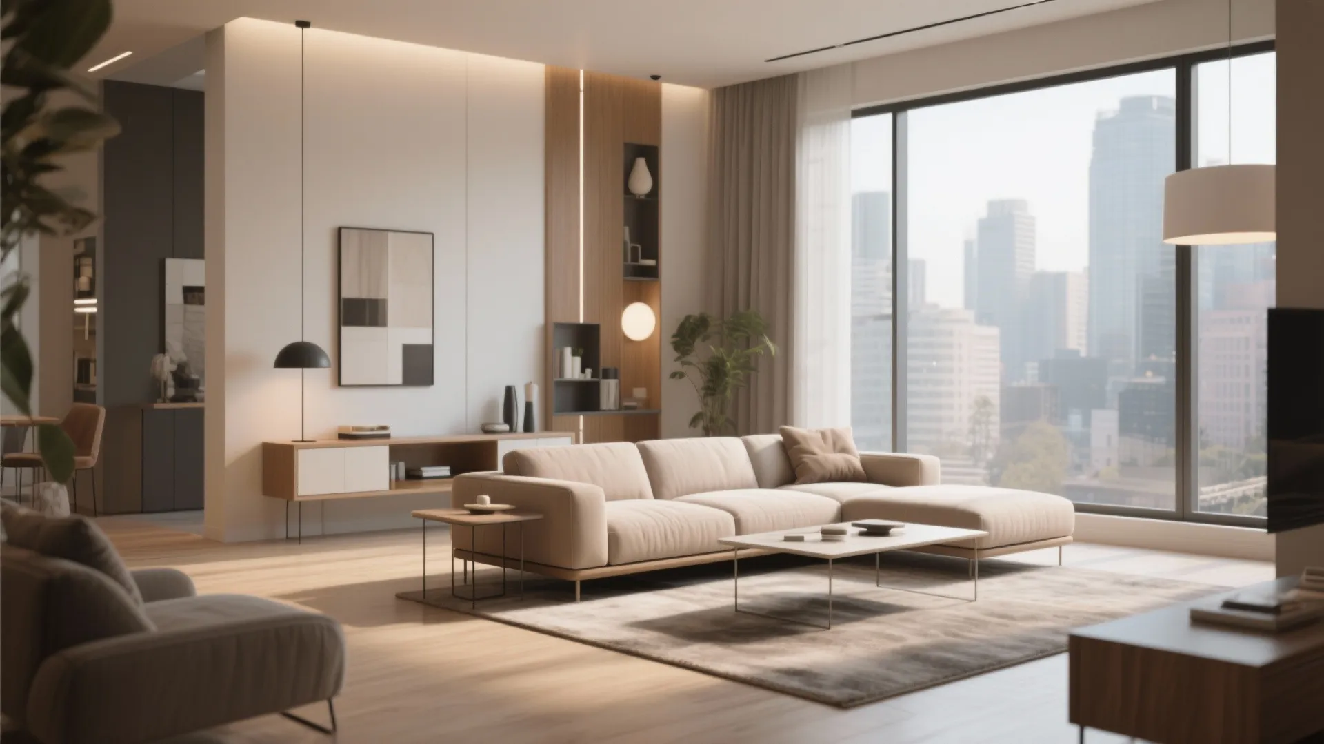 2. Floating Furniture Concept